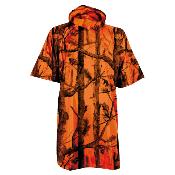 PONCHO CHASSE GHOST CAMO FOREST FLUO – PERCUSSION